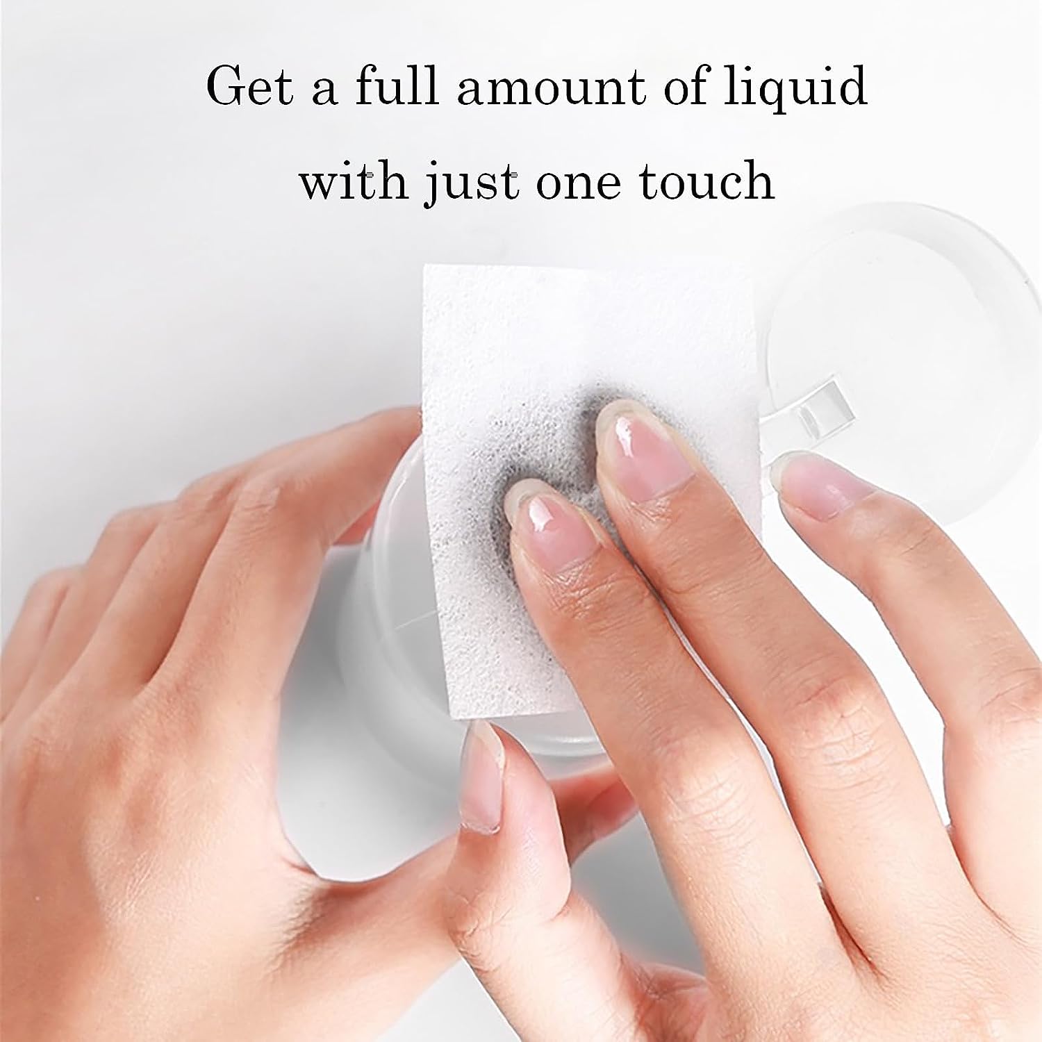 AKADO 1000-Piece Lint-Free Nail Wipes | Super Absorbent Non-Woven Eyelash Extension & Nail Polish Remover Wipes | Disposable Pump Dispenser Bottle for Acrylic & Gel Nail Cleanup | Salon & Home Manicure Essential
