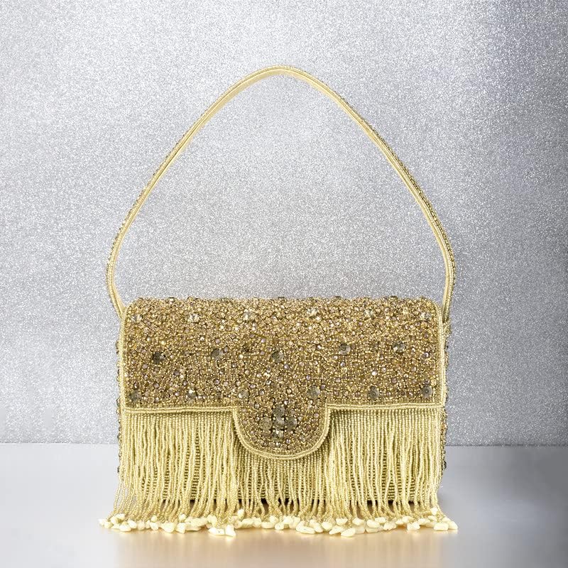 **Aheli Indian Potli Bags for Women – Elegant Ethnic Clutch Purse with Drawstring, Perfect for Weddings, Evening Parties & Festive Occasions**