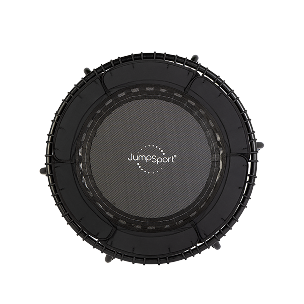 JUMPSPORT 370 Fitness Trampoline for Adults & Kids - 39 Inch Rebounder with Safety Net - Home Workout, Exercise, Weight Loss & Indoor Fitness Equipment for Cardio Training & Family Fun