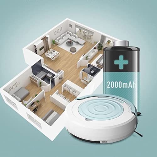 Smart Robot Vacuum Cleaner and Mop Combo - Powerful Suction for Pet Hair, Hard Floors & Low-Pile Carpets - Ideal for Home Cleaning, Office Spaces & Busy Households