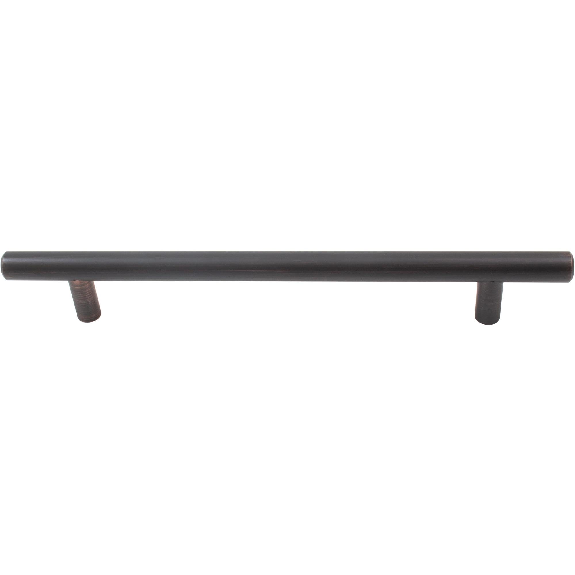 Vintage Bronze Bar Cabinet Pull - 160mm Center to Center, 220mm Overall Length - Perfect for Kitchen Cabinets, Bathroom Vanities & Furniture Drawers