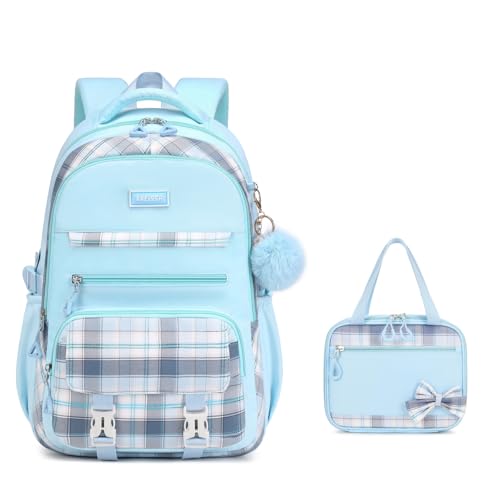 2pcs Set With Lunch Bag-purple-blue