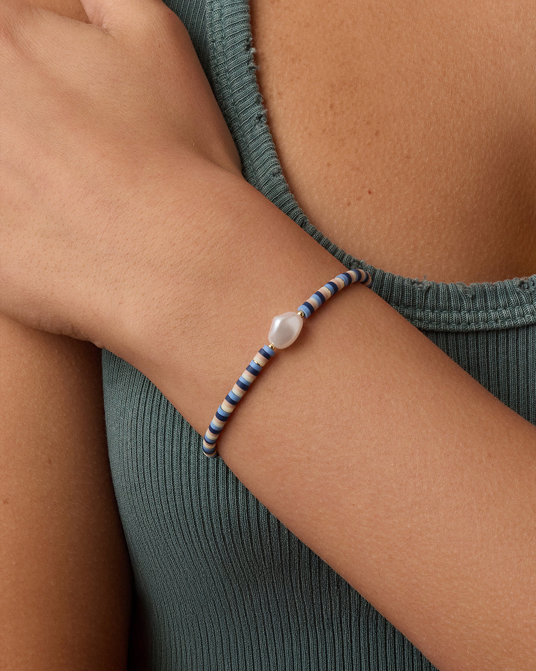 Harbor Pearl Bracelet for Women - Elegant Freshwater Pearl Beaded Jewelry Gift for Her - Perfect for Weddings, Parties & Everyday Wear