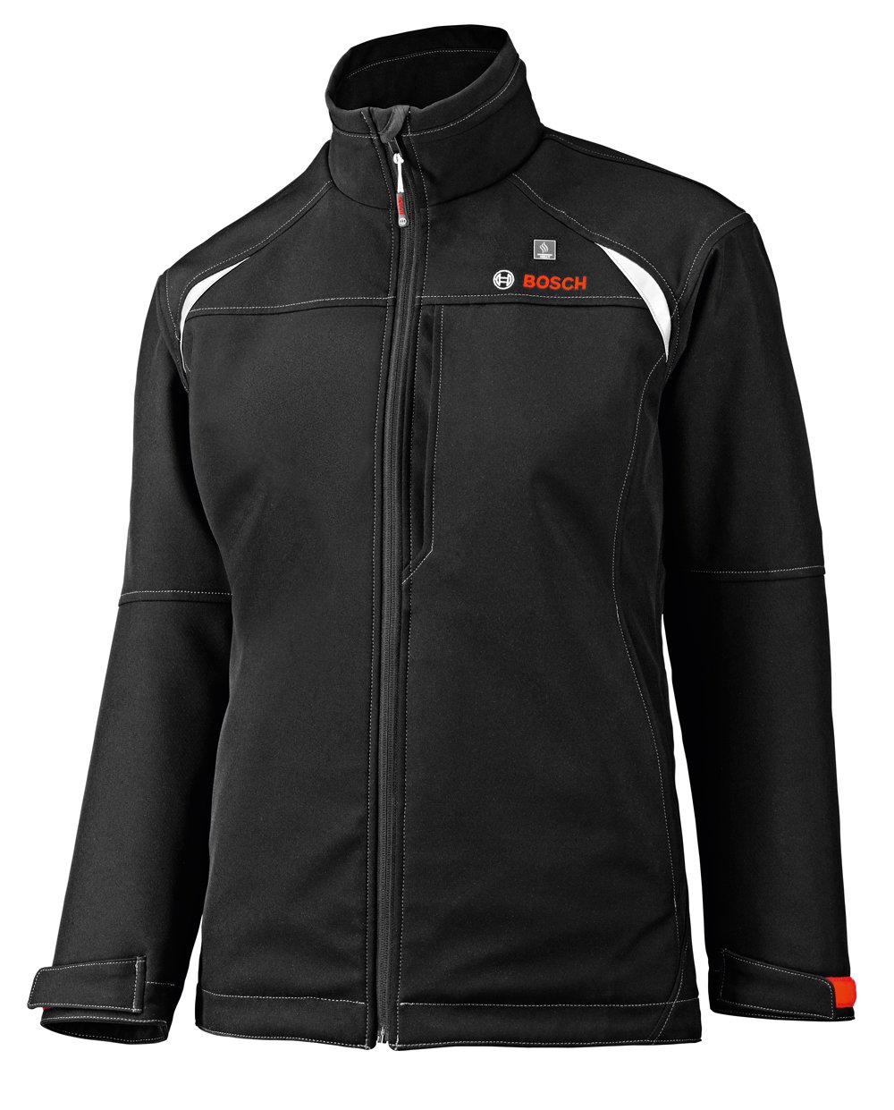 Bosch PSJ120S-102W Women's Heated Jacket - 12V Max Lithium-Ion Battery, 2.0Ah, Includes Charger & Holster - Winter Workwear for Outdoor Jobs, Construction & Cold Weather Activities