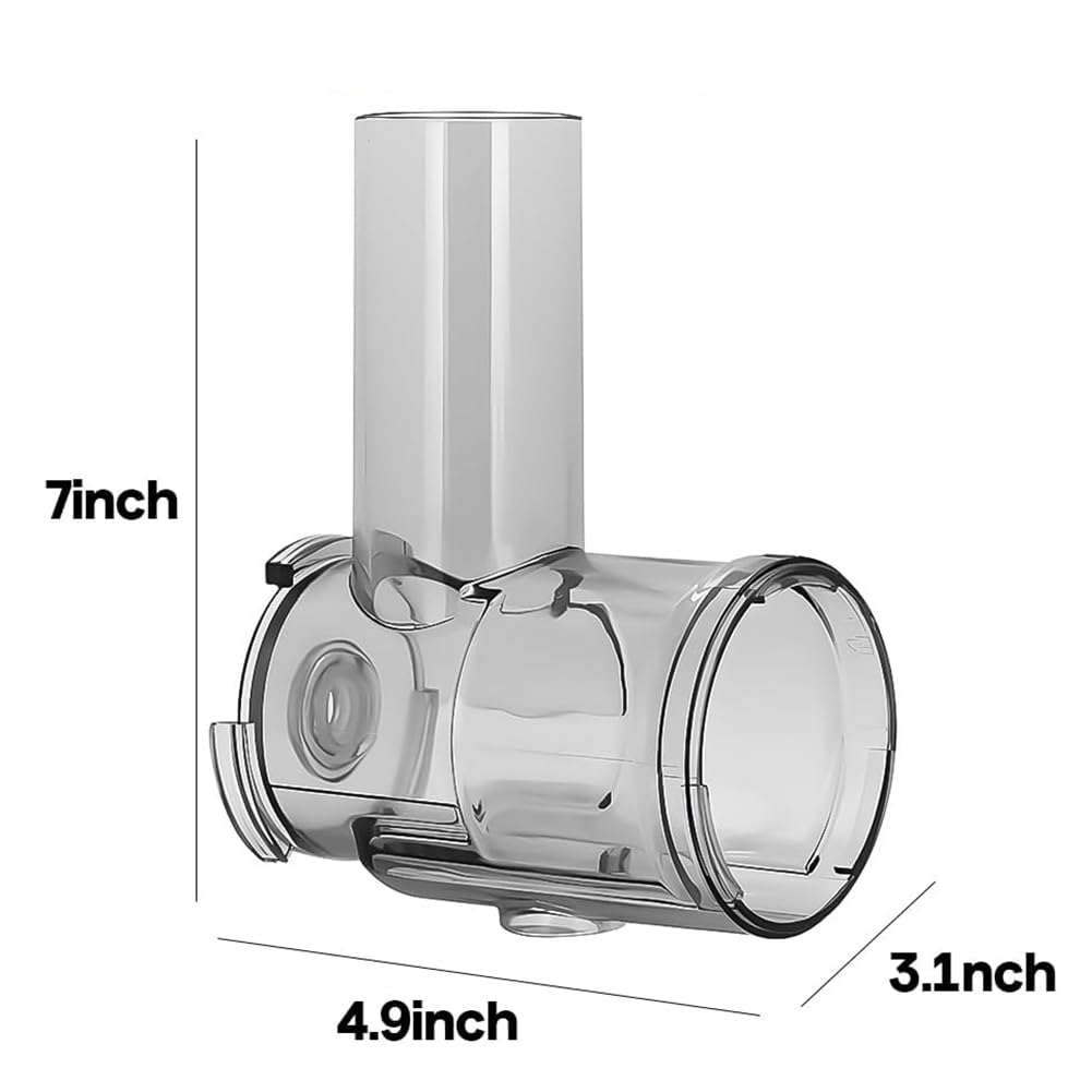 Omega Juicer Replacement Parts - Slow Juicing Attachments Compatible with 8003, 8004, 8005, 8006 Models (Not for J8006HDS/J8006HDC/8007/8008) - Perfect for Healthy Juicing at Home or Commercial Use