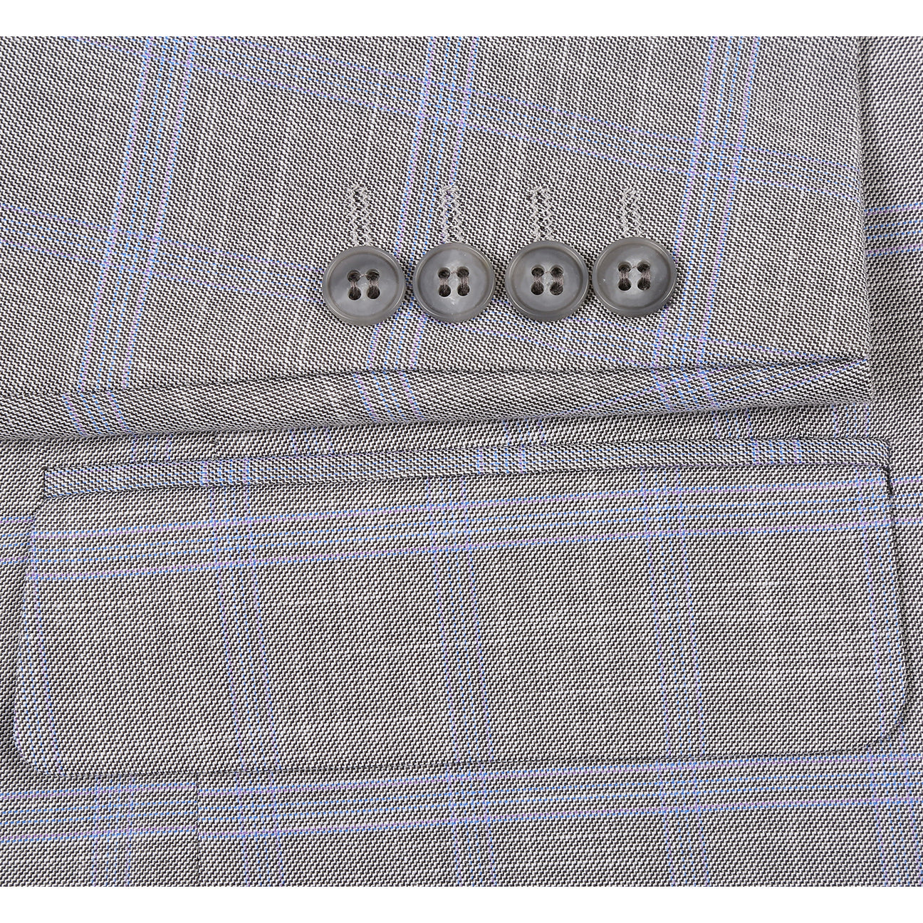 Alessandro Vitello by Renoir Classic Fit Gray Suit - Size 53 | Premium Men's Business Attire for Office, Weddings & Formal Events