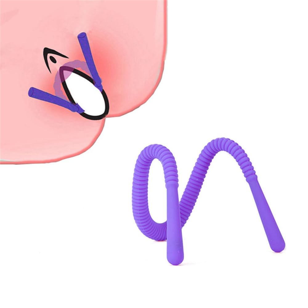 Adjustable Labia Clamps & Vaginal Spreader - Body-Safe Silicone G-Spot Stimulator for Women, BDSM & Oral Sex Toy with Hands-Free Design - Perfect for Solo Play, Couples Exploration & Self-Check Scenarios