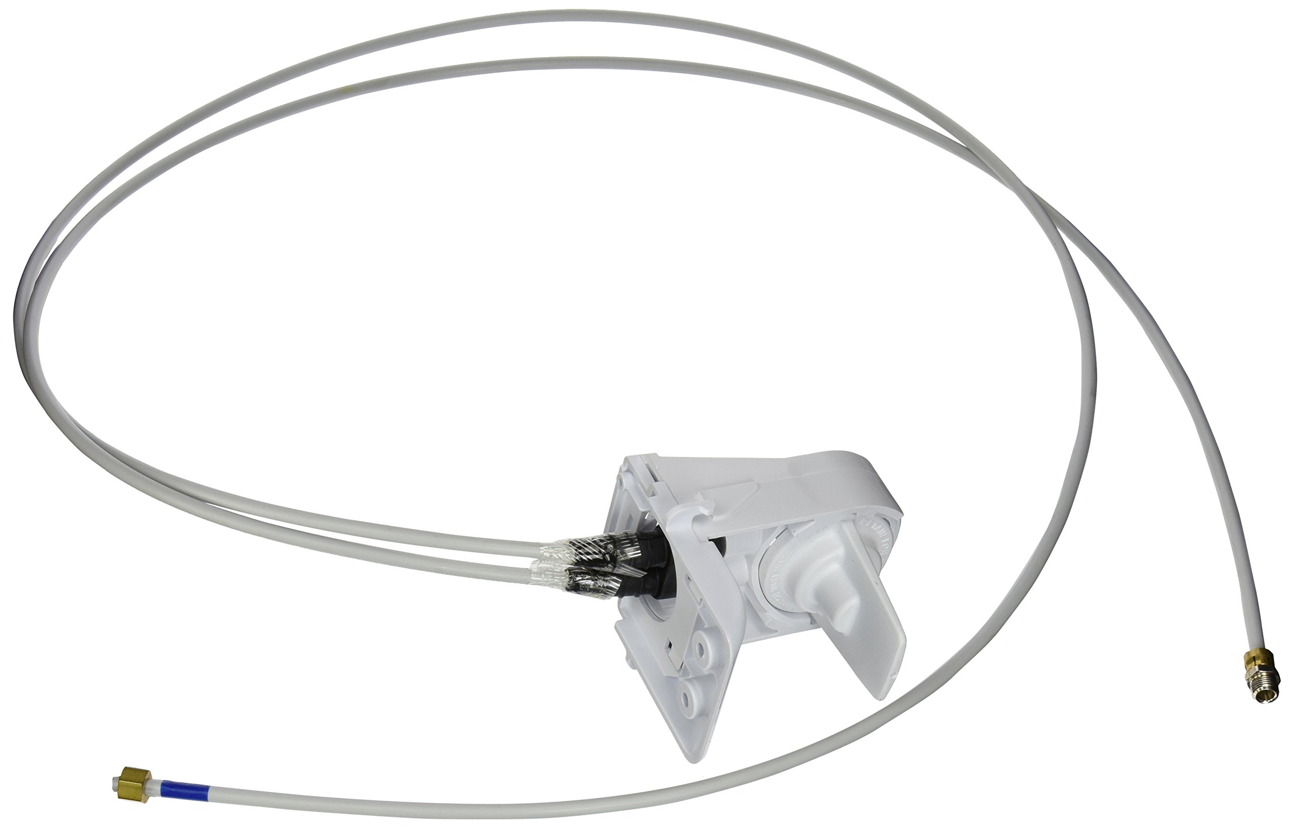GE WR17X12469 Genuine OEM Refrigerator Water Filter Head Assembly Replacement Part - Compatible with GE Refrigerators, Perfect for Clean Drinking Water & Ice Making