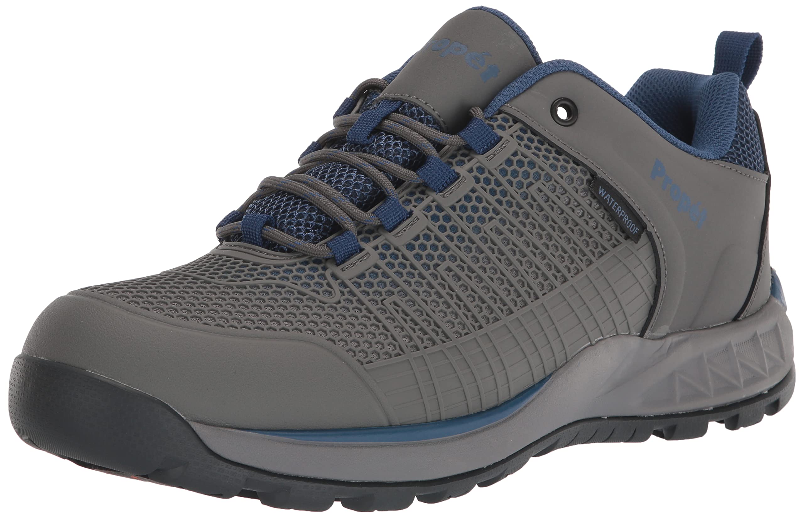 Propet Men's Vestrio Waterproof Hiking Shoes - Lightweight Trail Running Shoes for Outdoor Adventures, Camping & Backpacking