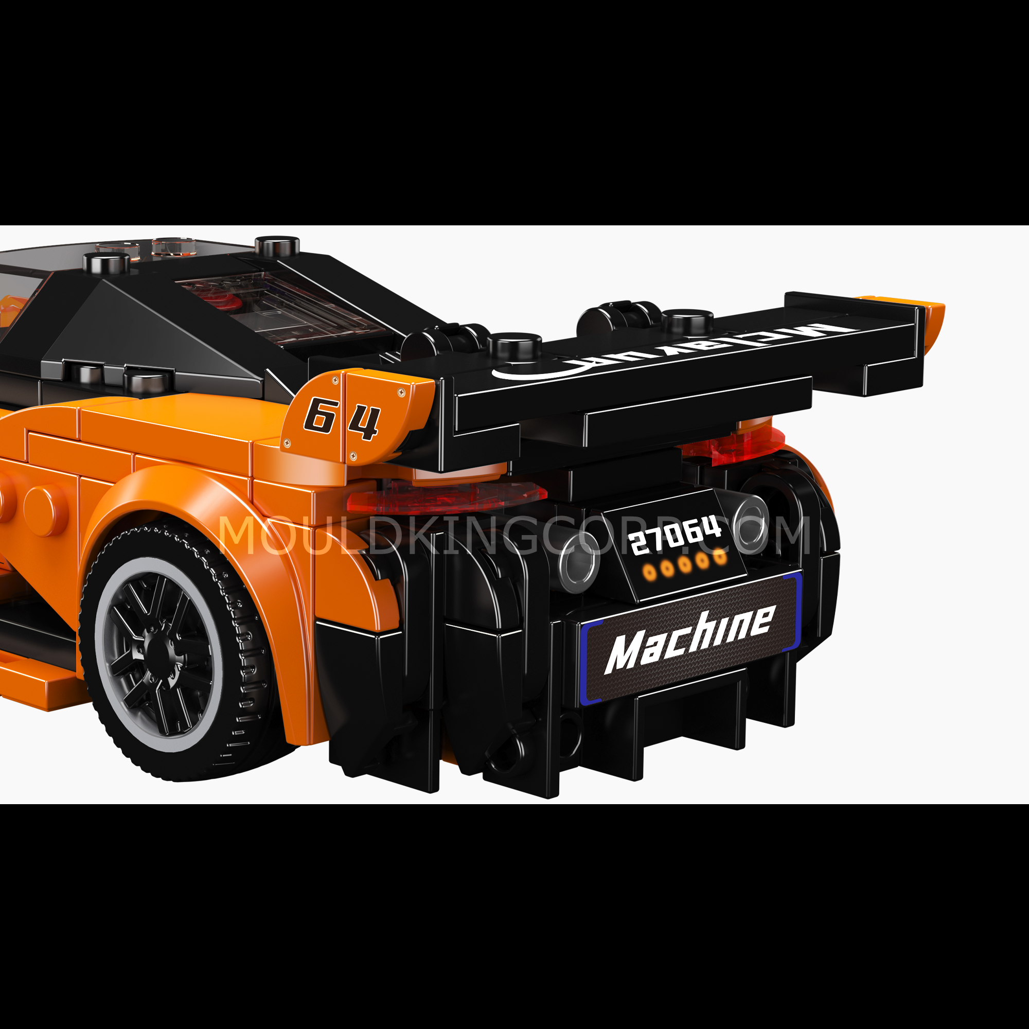 Mould King 27064 720S GT3 Sports Car Building Set - 382 Piece Model Car Kit for Adults & Kids | Creative DIY Toy for Car Enthusiasts, Perfect for Home Display & Gift Giving