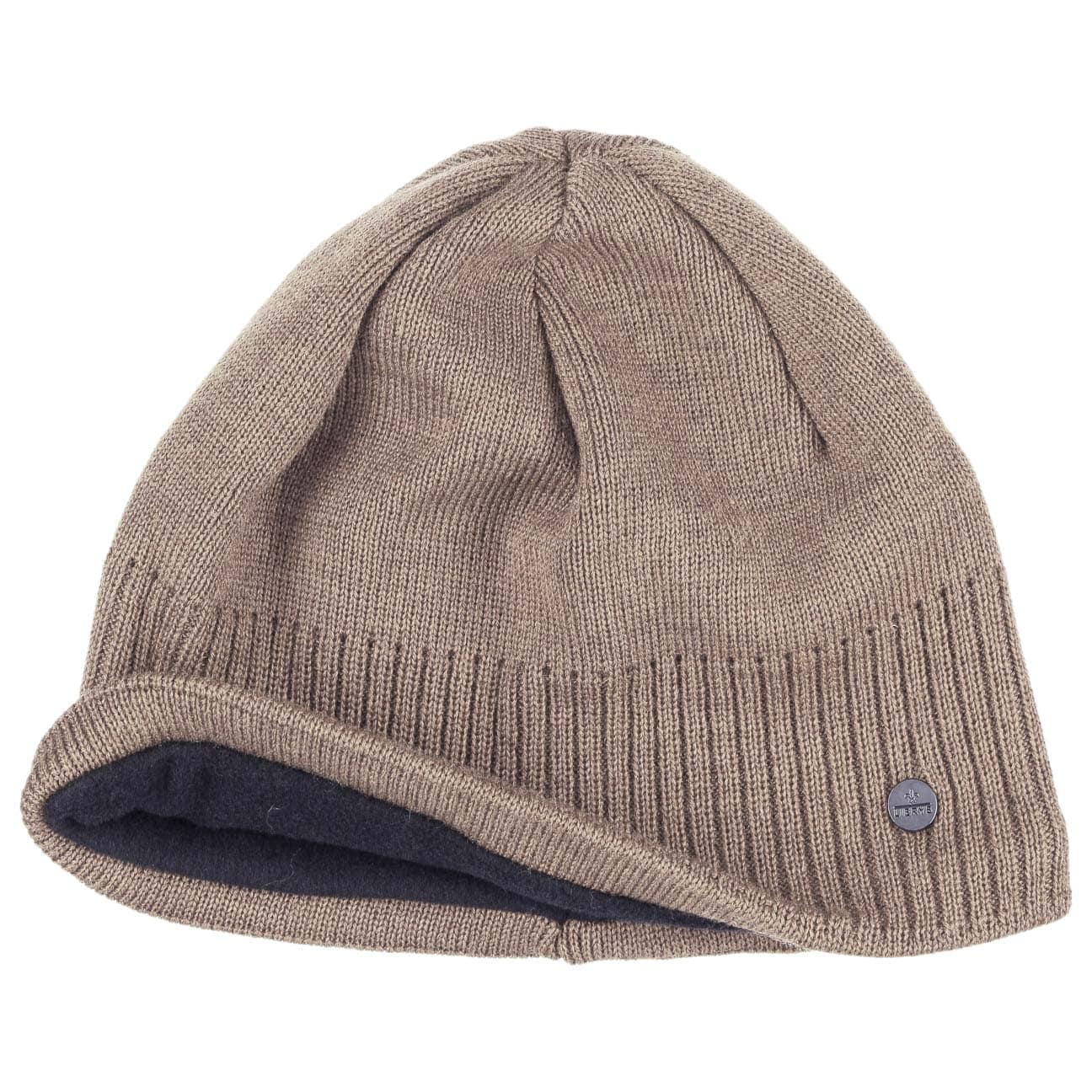 Lierys Fine Rip Merino Wool Beanie - Soft & Warm Winter Hat for Men & Women - Perfect for Skiing, Hiking & Outdoor Activities