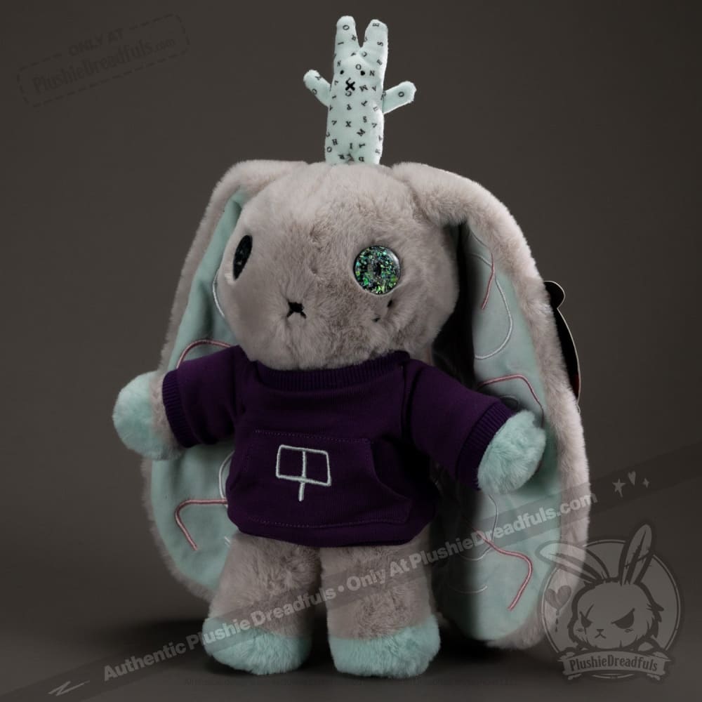 Plushie Dreadfuls Schizophrenia Rabbit II - Soft Stuffed Animal Toy for Mental Health Awareness, Anxiety Relief & Comfort | Perfect for Therapy, Gifts, and Collectibles