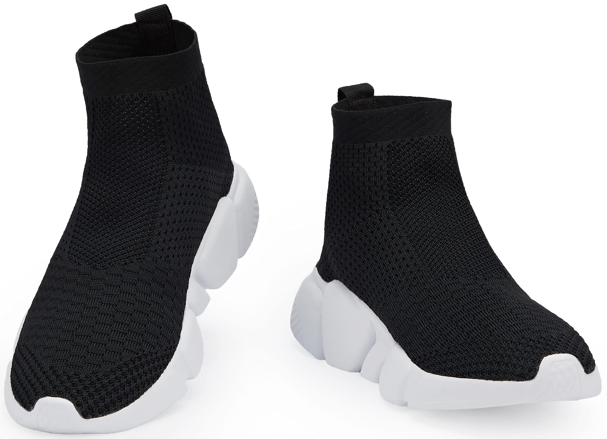 Santiro Women's Lightweight Slip-On High Top Sneakers - Comfortable Gym & Walking Shoes for Women - Perfect for Workouts, Running, and Casual Wear