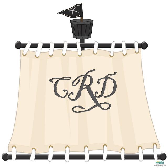 Custom Pirate Sail Mural Wall Decal - Vintage Nautical Theme Wall Art for Kids Room, Nursery, or Pirate-Themed Party Decor
