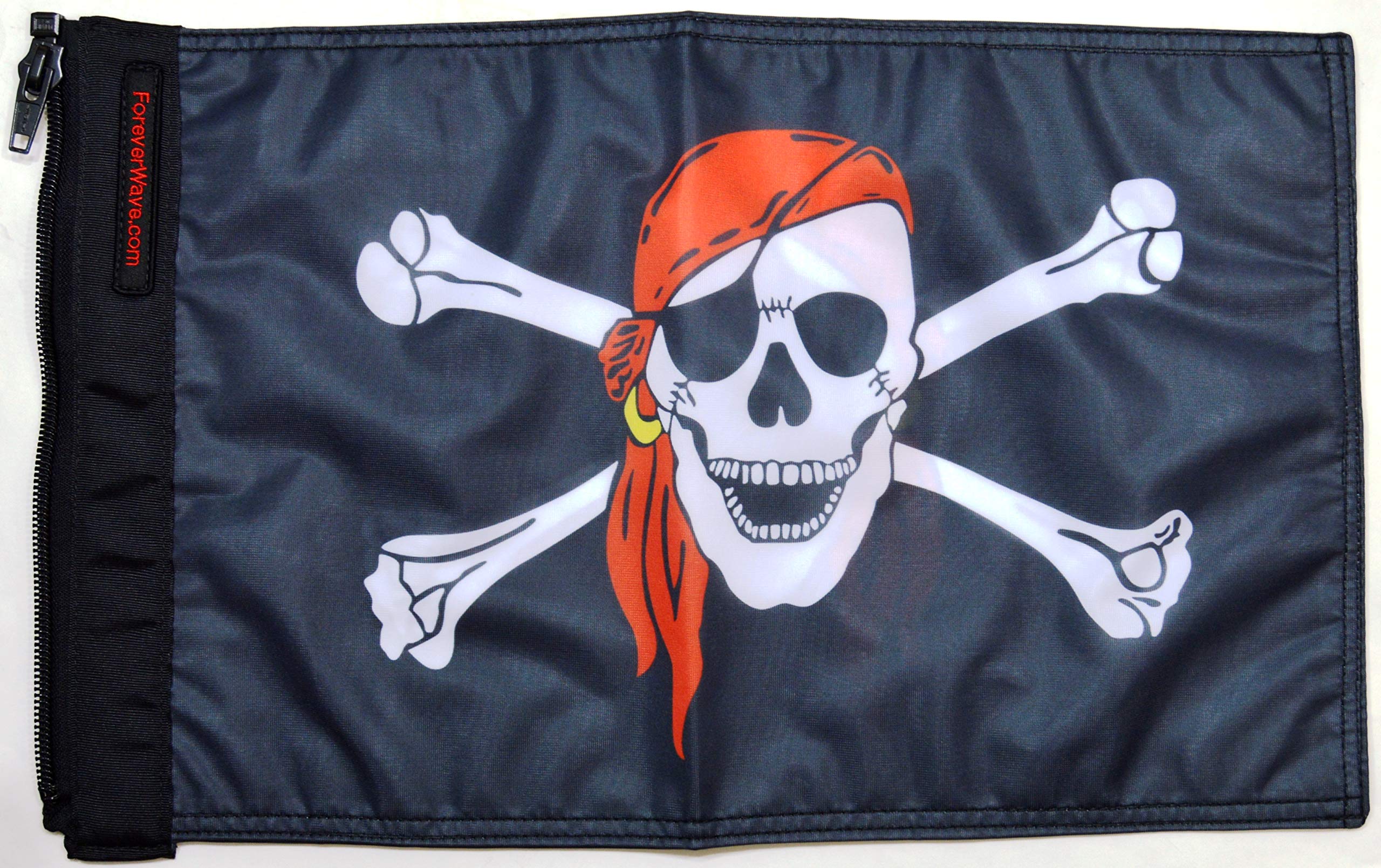 One Eyed Jack Flag - Pirate Themed Nautical Decor for Home, Boat & Outdoor Use | Vintage Style Jolly Roger Banner for Wall, Garden & Parties