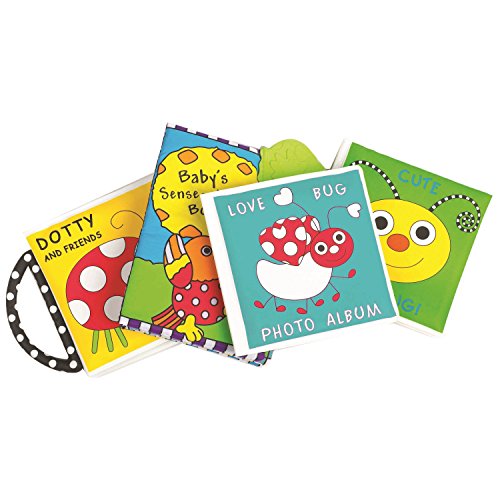 Sassy Baby's First Books - Soft Cloth Books for Early Learning & Playtime
