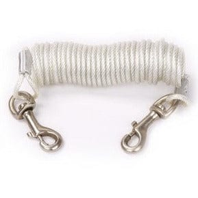 M PETS Swirl Tie Out Cable - Heavy Duty Dog Leash for Outdoor Walking, Camping & Backyard Use - Tangle-Free Pet Tether with Swivel Hook - Perfect for Dogs, Puppies & Training