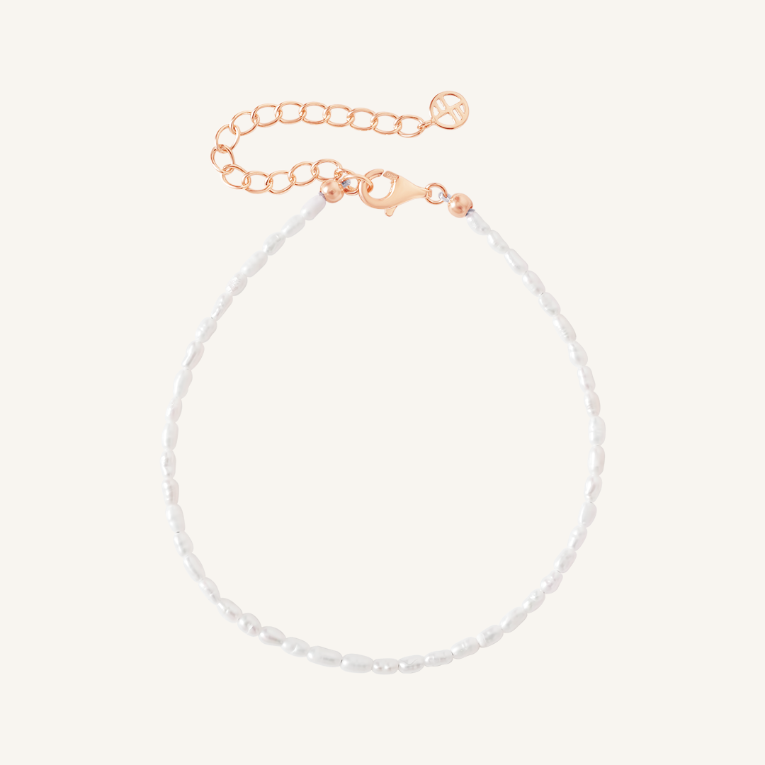 Peggy Pearl Bracelet with Stone of Potential - Elegant Jewelry for Women, Gift for Her, Perfect for Weddings, Parties & Special Occasions