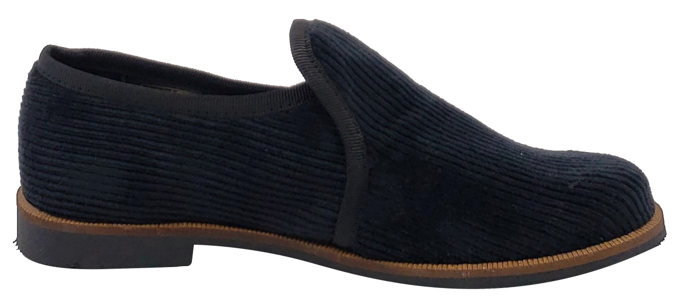 Luccini Panna Stretch Soft Black Slip-On Shoes for Boys and Girls - Comfortable Kids Casual Sneakers for School, Play & Everyday Wear