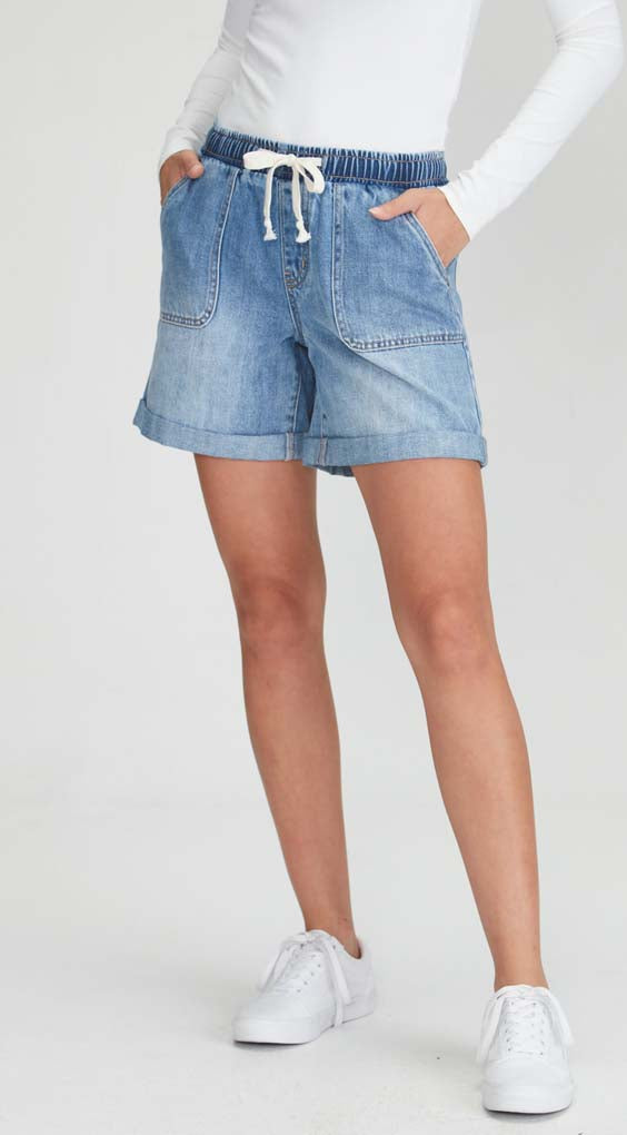 Stylish Blue Shorts for Women | Comfortable & Trendy Summer Shorts | Perfect for Casual Wear, Beach, Gym & Outdoor Activities