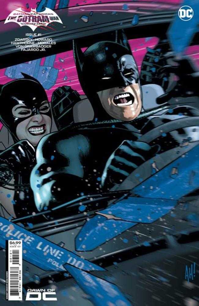 Batman Catwoman The Gotham War Scorched Earth #1 One Shot - Cover B Adam Hughes Variant Comic Book | DC Comics Collectible Edition | Perfect for Superhero Fans & Comic Collectors