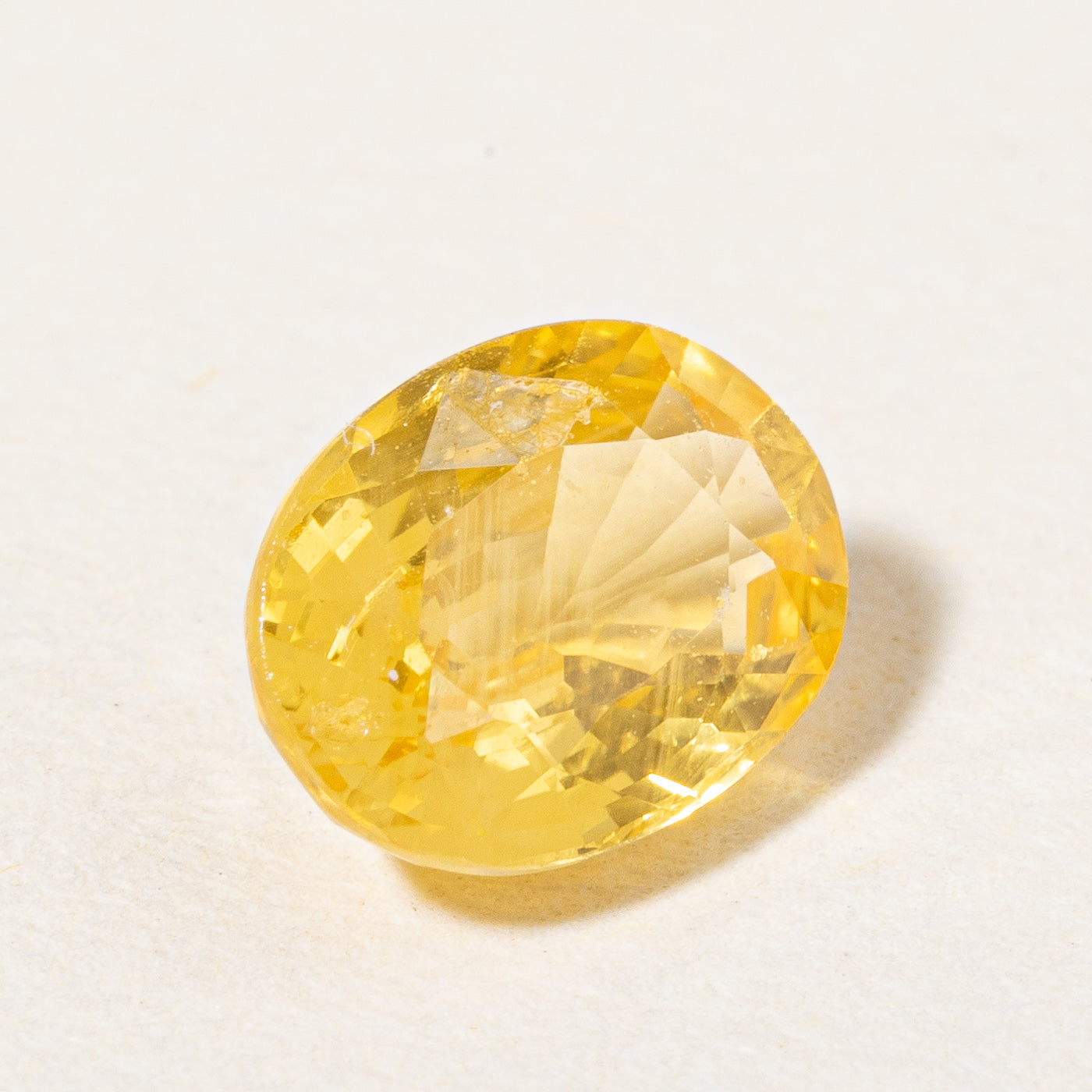 1.20ct Natural Oval Cut Loose Yellow Sapphire Gemstone for Jewelry Making - Engagement Rings, Pendants & Earrings