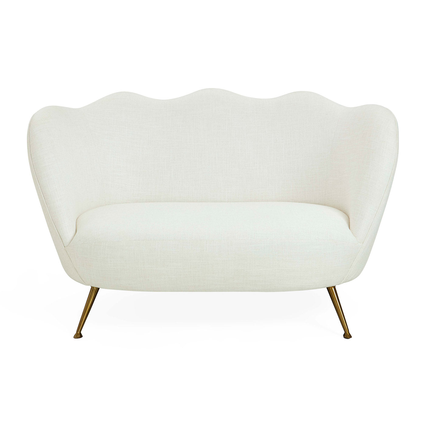 Modern Ripple Apartment Sofa - Comfortable 3-Seater Couch for Small Spaces - Perfect for Living Rooms, Studios & Apartments