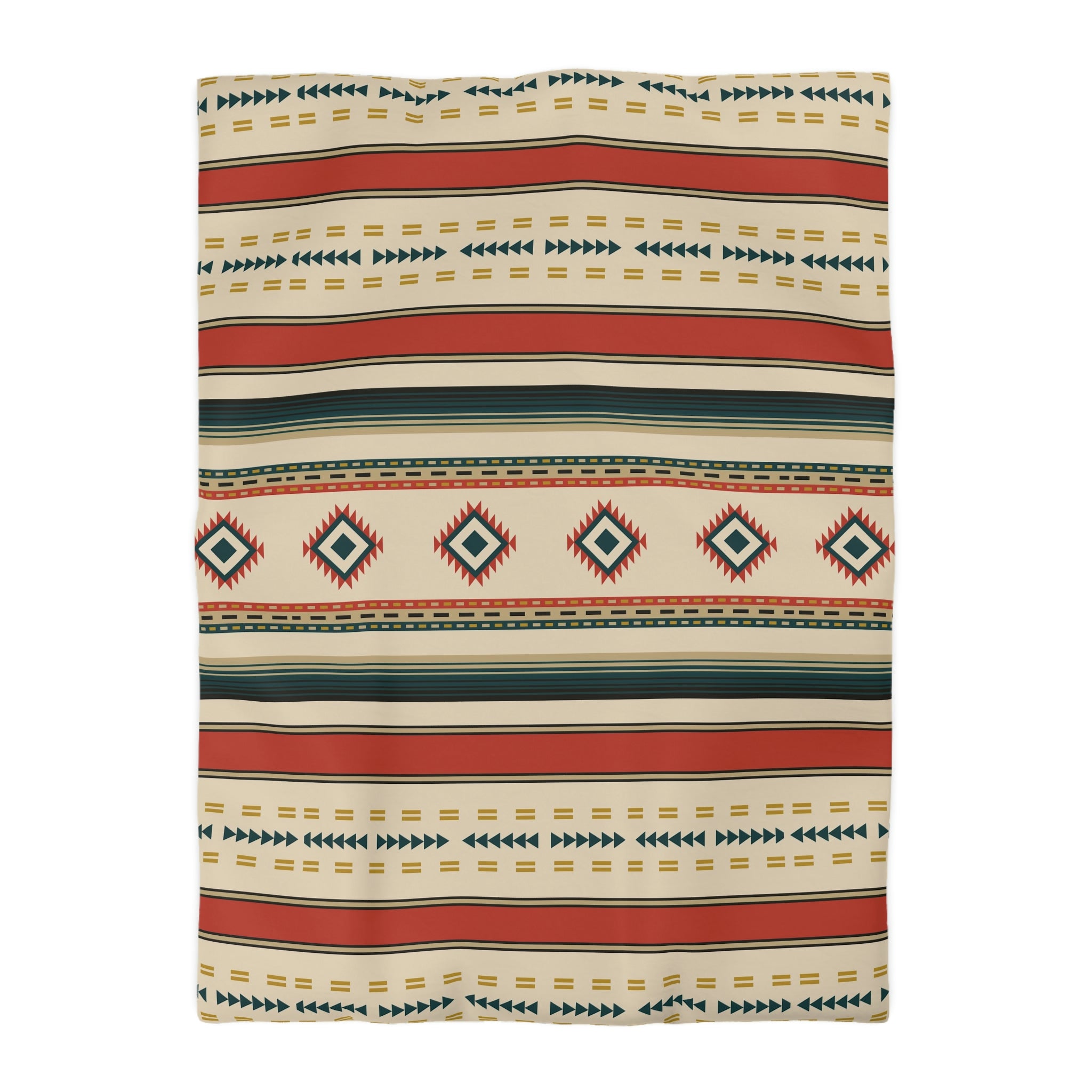 Sunrise Canyon Microfiber Duvet Cover Set - Queen & Twin Size, Soft Southwestern Farmhouse Bedding Decor for Comforters - Perfect for Guest Rooms, Master Bedrooms & Cozy Home Styling