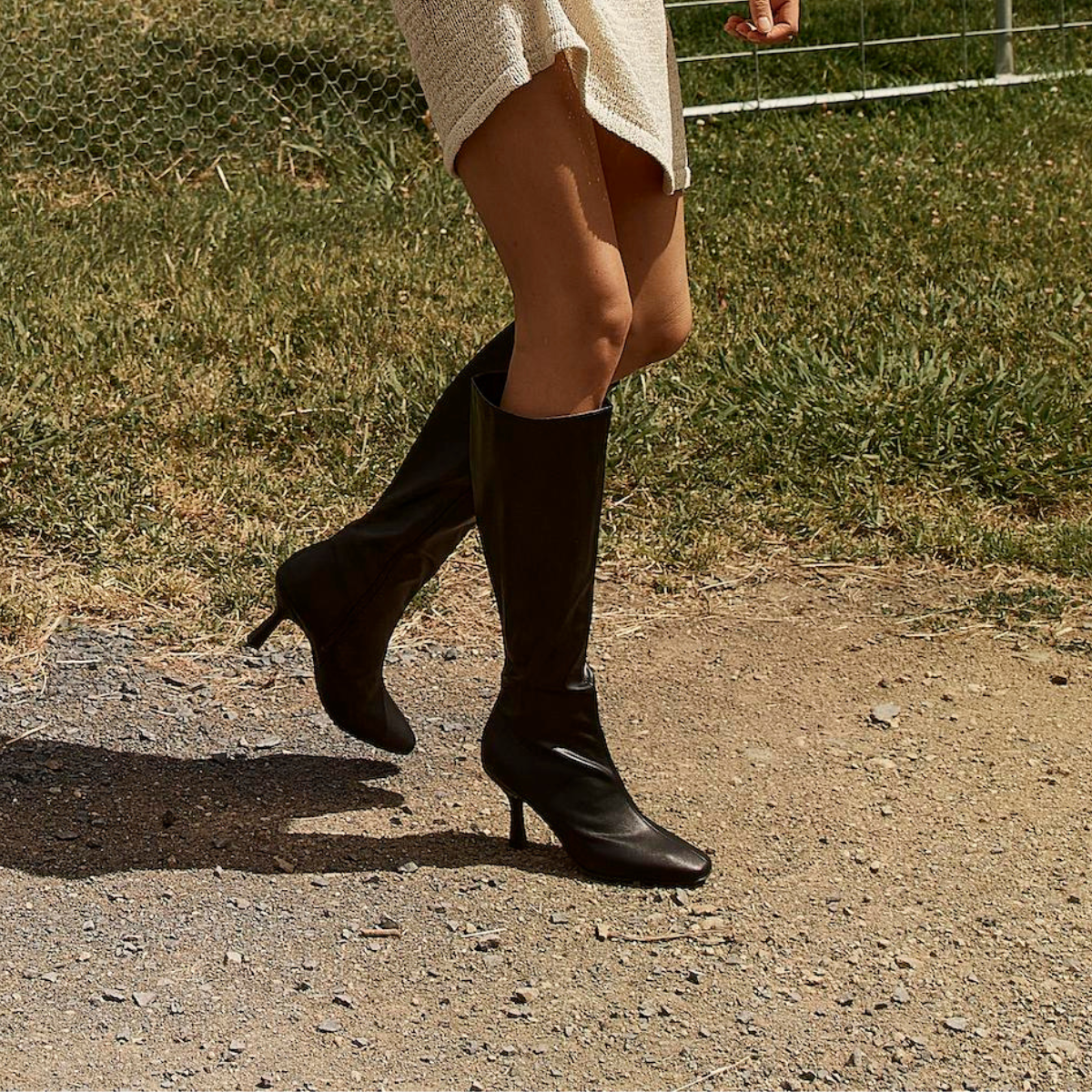 Billy Knee High Boots for Women - Stylish Black Leather Boots | Perfect for Fall, Winter & Casual Outfits