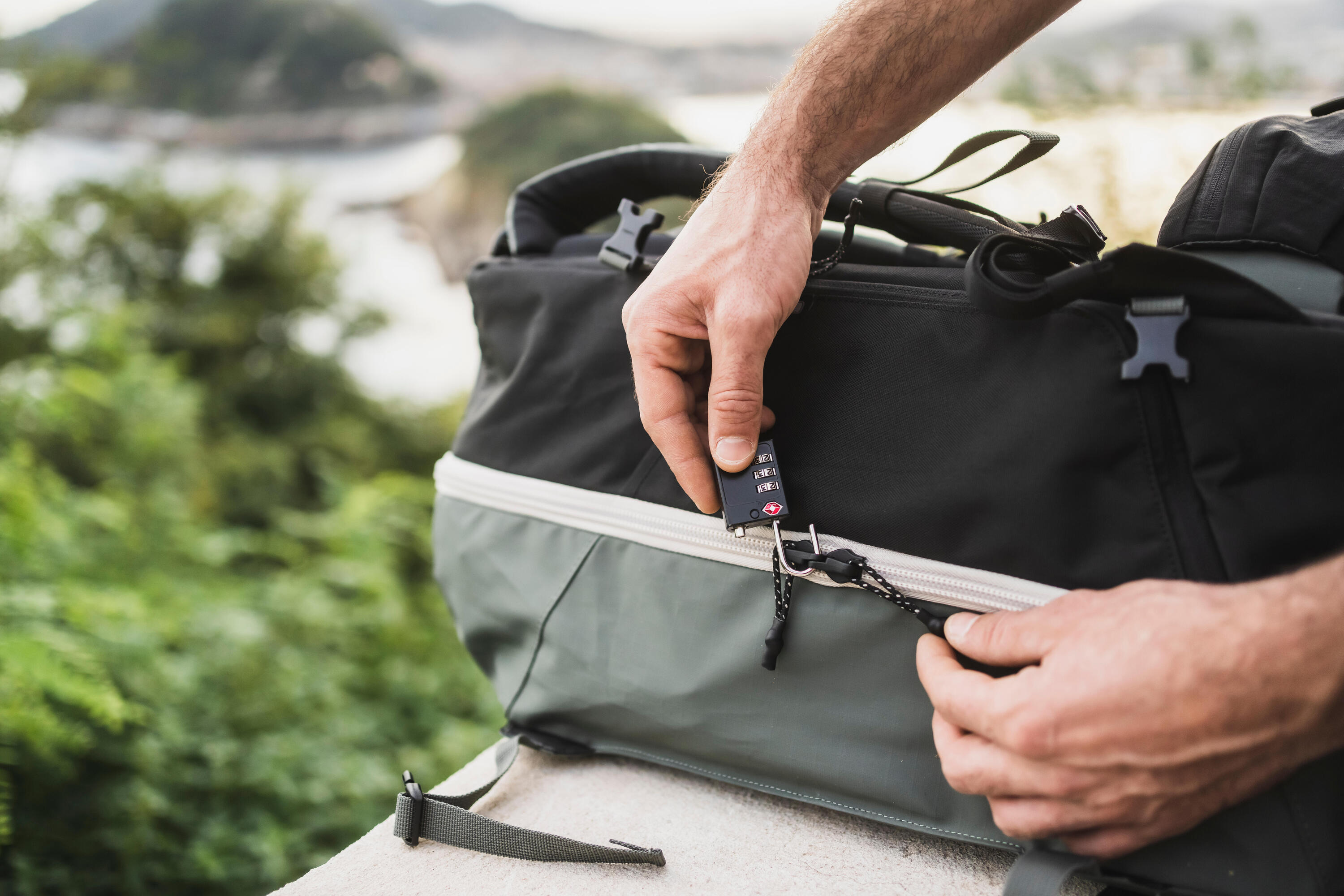 Forclaz Travel 500 40L Organizer Backpack - Lightweight Hiking & Camping Gear for Outdoor Adventures