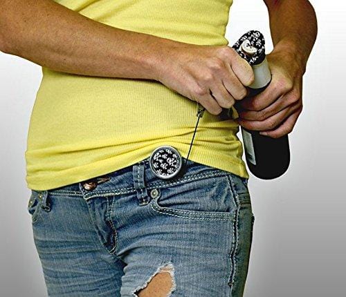 BarConic Mini Bottle Opener with Retractable Reel - Compact Keychain Bottle Cap Remover for Beer, Soda & Home Brewing - Perfect for Camping, Parties & Outdoor Adventures