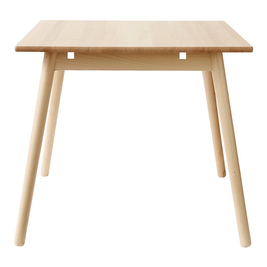 Modern C35A Dining Table Set - 6 Seater Wooden Kitchen Table with Extendable Leaf - Perfect for Family Meals, Dinner Parties & Small Spaces