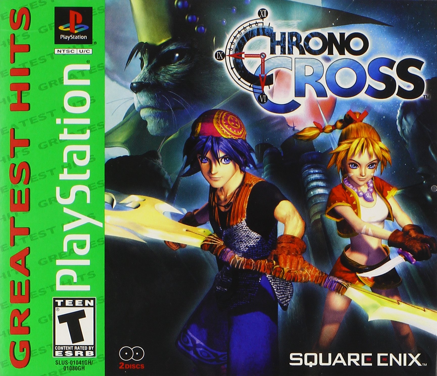 Chrono Cross - Classic JRPG Game for PlayStation - Perfect for Retro Gaming Enthusiasts & RPG Fans