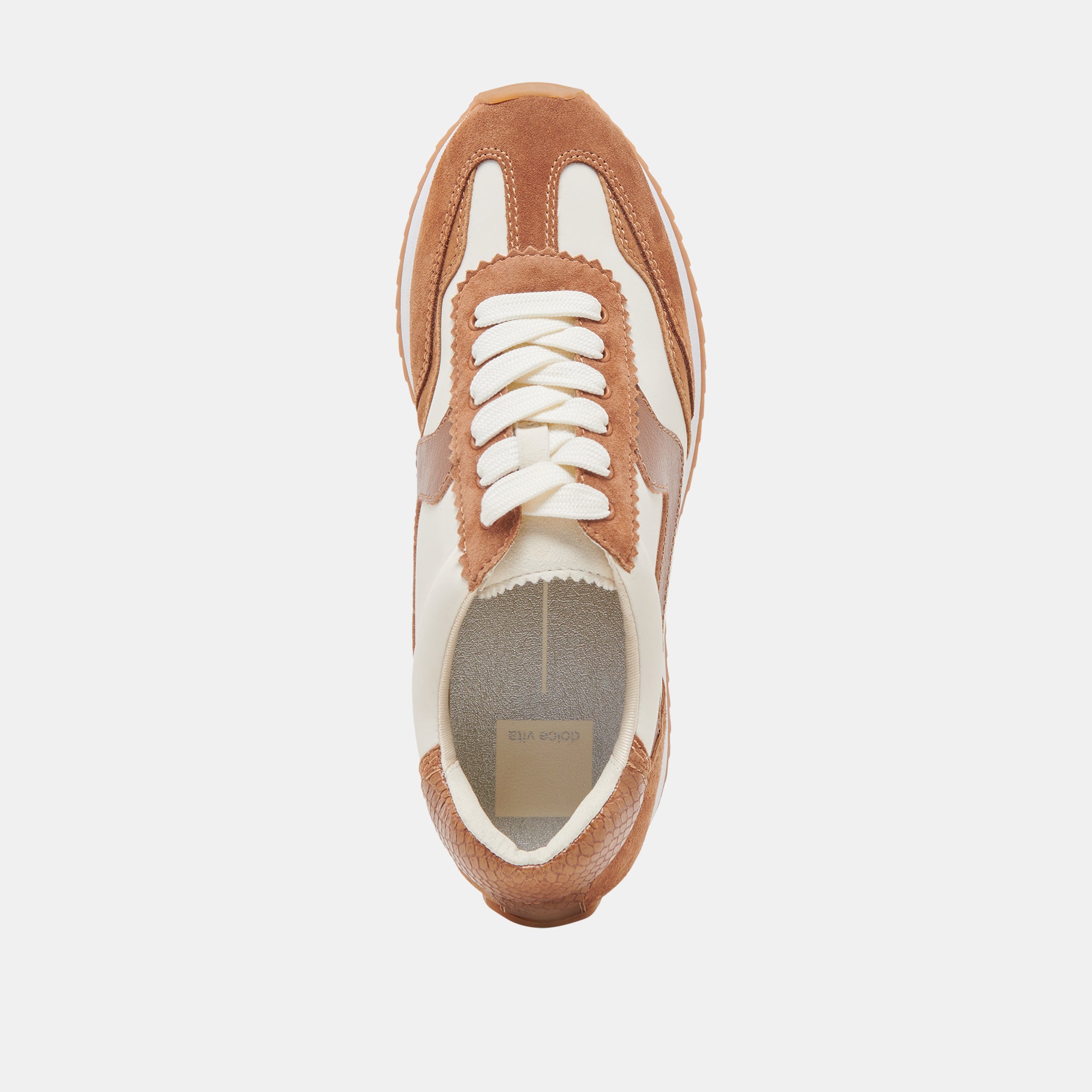 B.NTCD Men's Pecan Nylon Sneakers - Lightweight Comfortable Walking Shoes for Casual Wear & Outdoor Activities