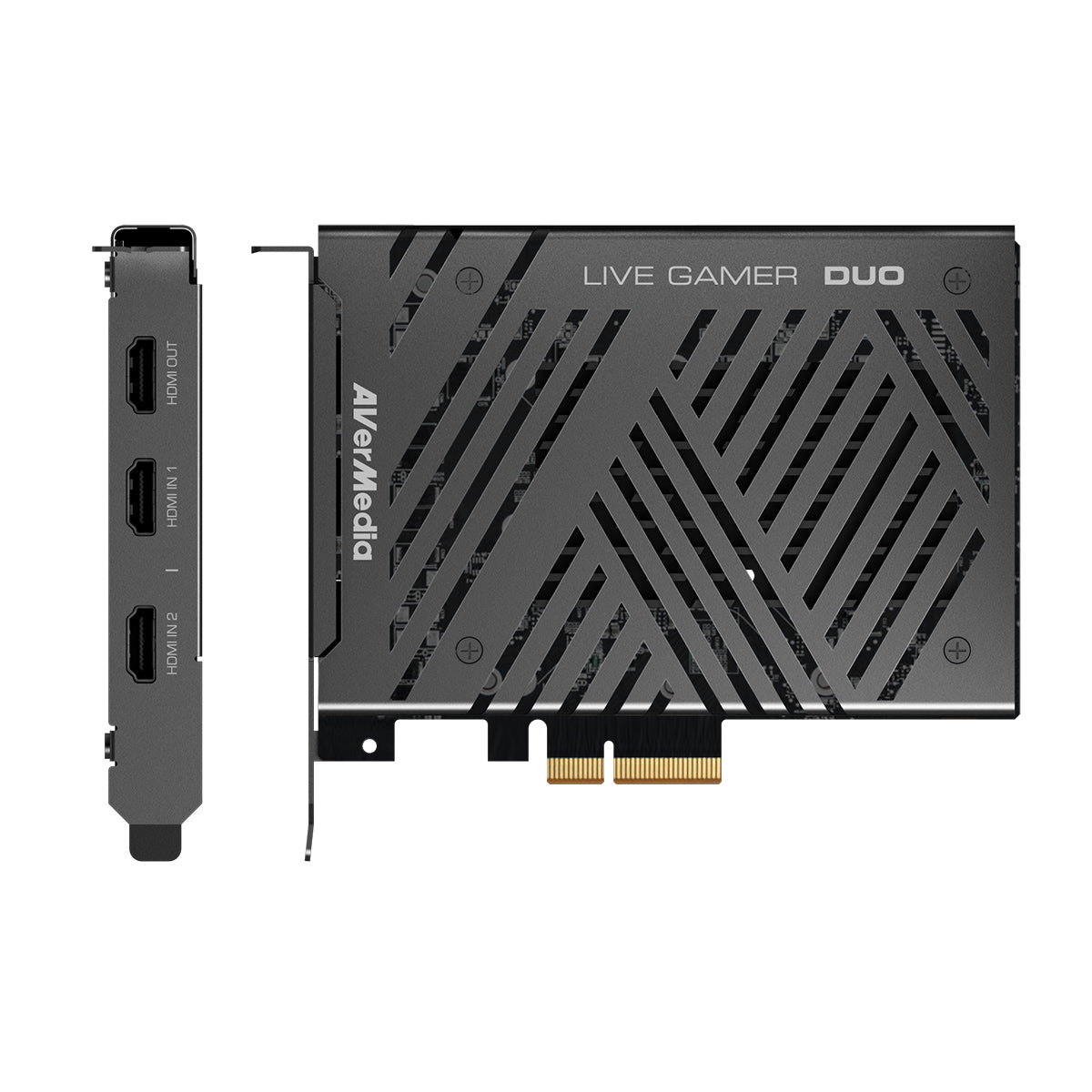 AVerMedia GC570D 4K HDMI Live Stream Capture Card - Dual 1080p Uncompressed Video Recording for Gaming, Streaming & Content Creation