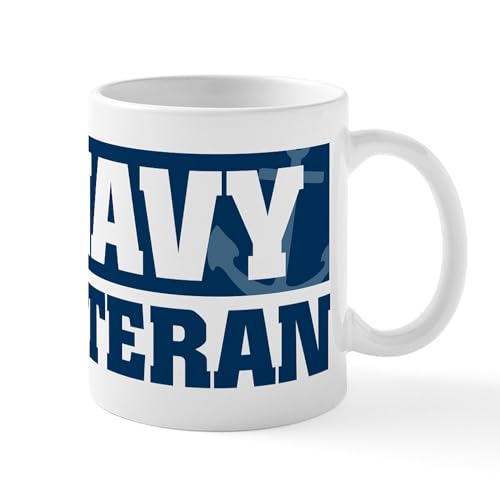 White - US Navy Veteran Mug