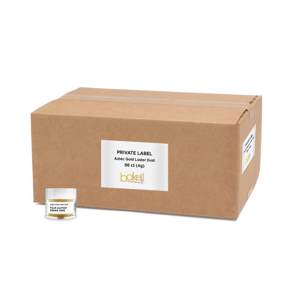 Premium Aztec Gold Luster Dust for Baking & Cake Decorating - Edible Metallic Food Grade Powder for Cookies, Cupcakes, Chocolates & DIY Crafts - Perfect for Parties, Weddings & Special Occasions