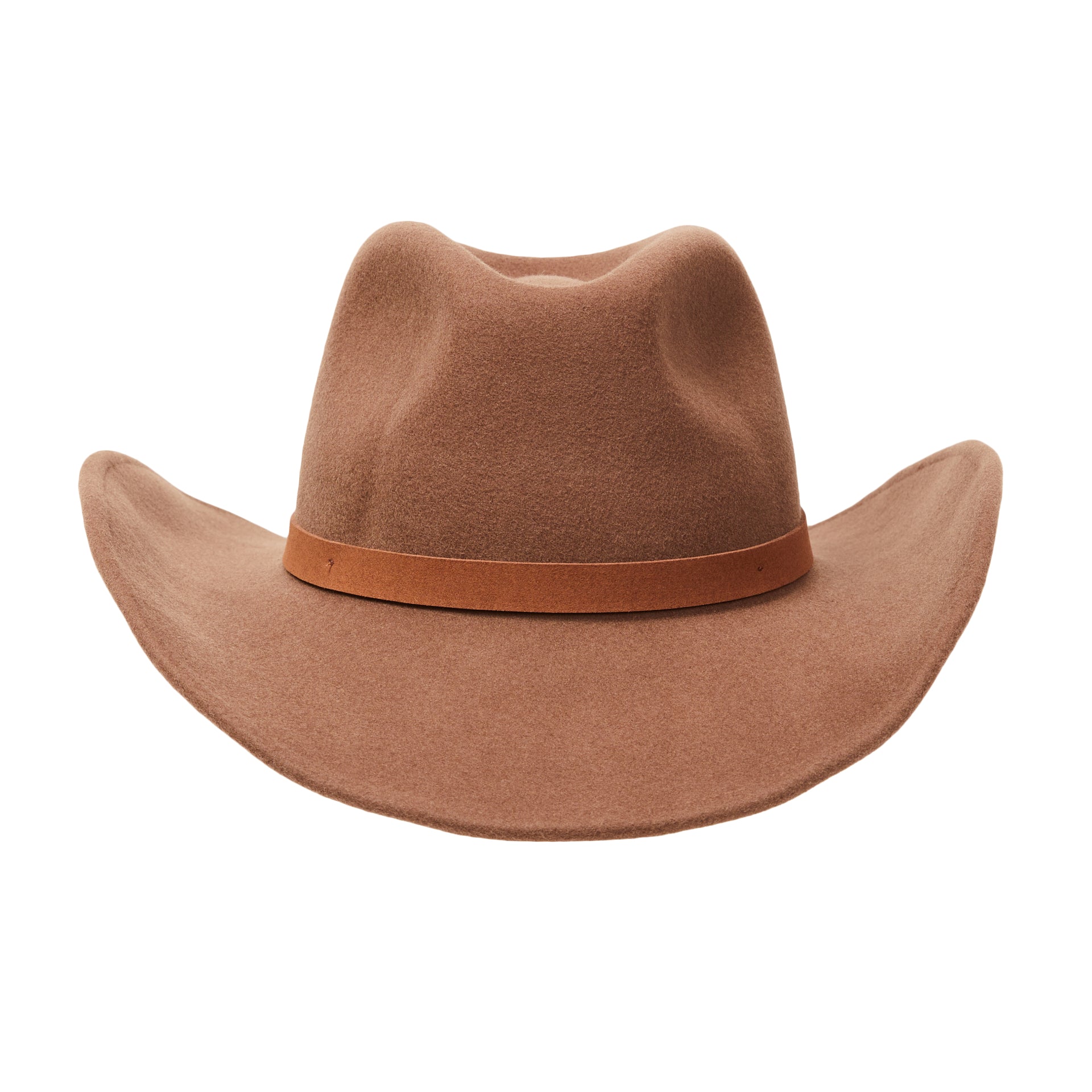 CITY HATTERS Drover Hat - Western Style Cowboy Hat for Men & Women - Durable Felt Outback Hat for Ranch, Rodeo, and Outdoor Adventures