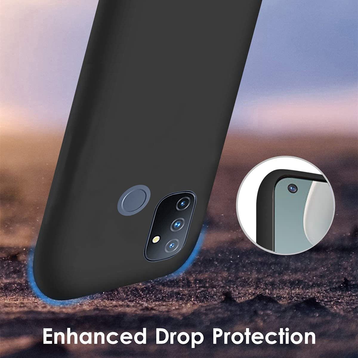 Custom OnePlus Nord N100 Phone Case with Personalized Photo - Shockproof Silicone Protective Cover, Soft Candy Design, Ideal Birthday & Christmas Gift (Black) - Perfect for Everyday Use, Travel, and Special Occasions