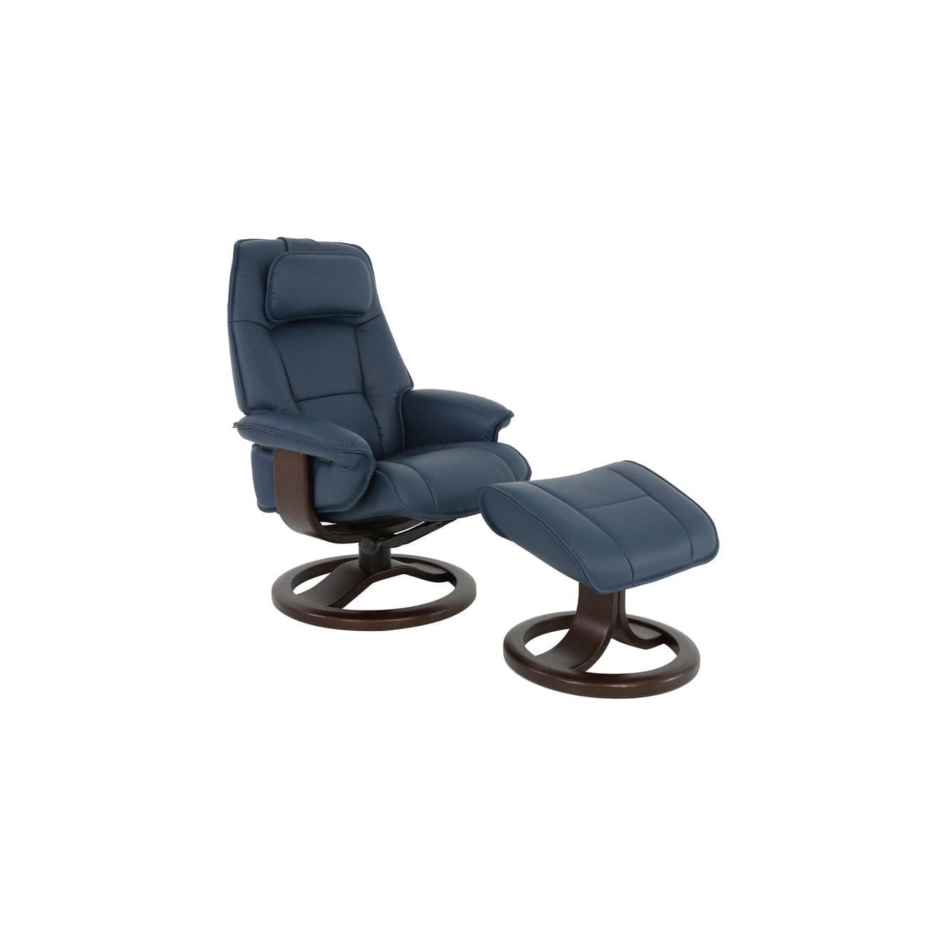 Blue Soft Line Leather