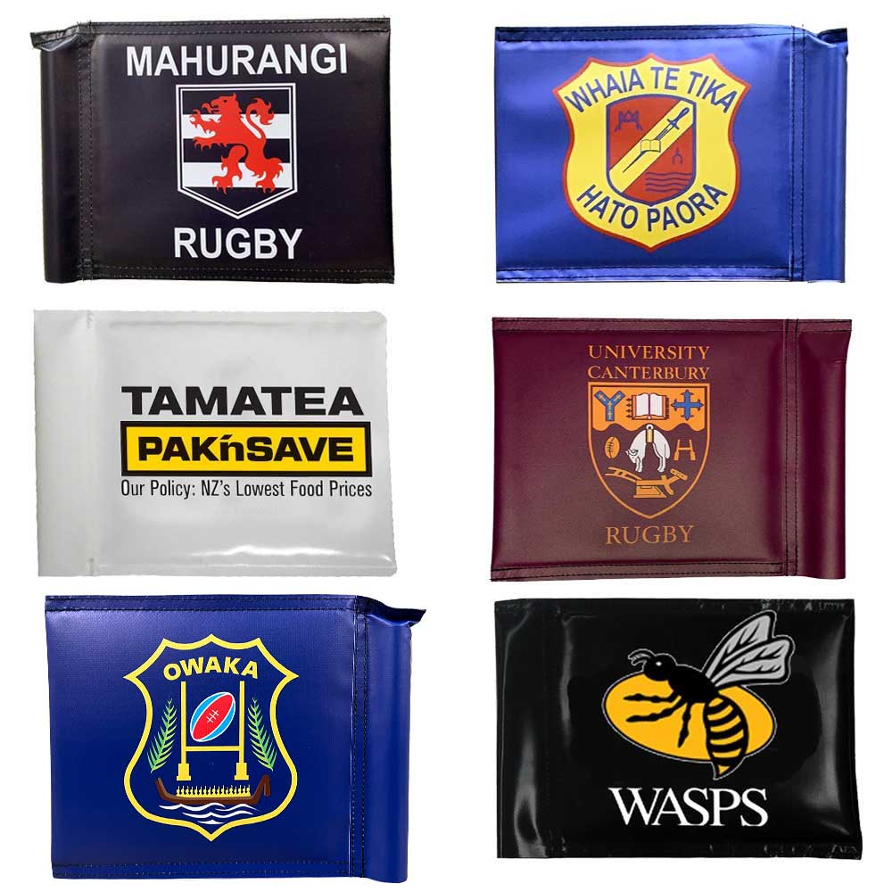 Custom Printed Rigid Touchline Flags - Personalized Soccer/Football Boundary Markers for Sports Games & Training - Perfect for Coaches, Referees & Fans