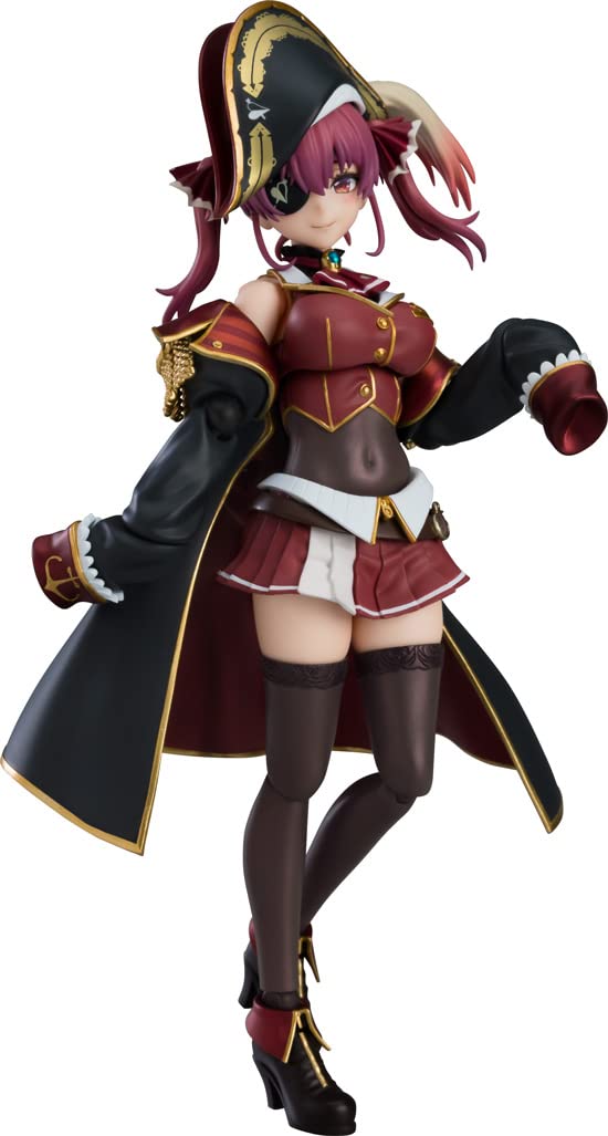 Good Smile Company Hololive Production Houshou Marine Figma Action Figure - Anime Collectible for Fans, Display & Play