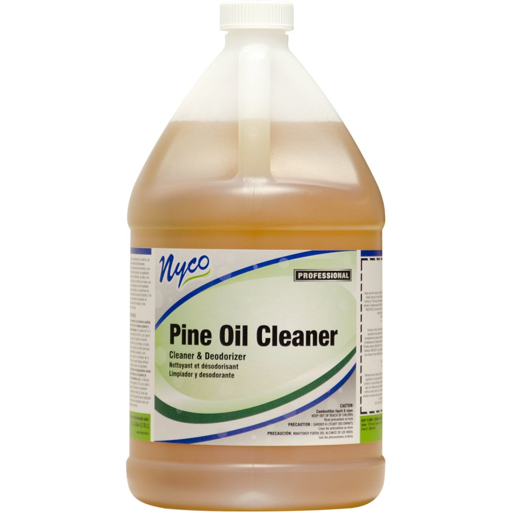Pine Oil Cleaner NL872-G4 - 1 Gallon Bottle (Pack of 4) | Heavy-Duty Degreaser for Kitchen, Garage & Industrial Use | All-Purpose Cleaner for Floors, Tools & Equipment