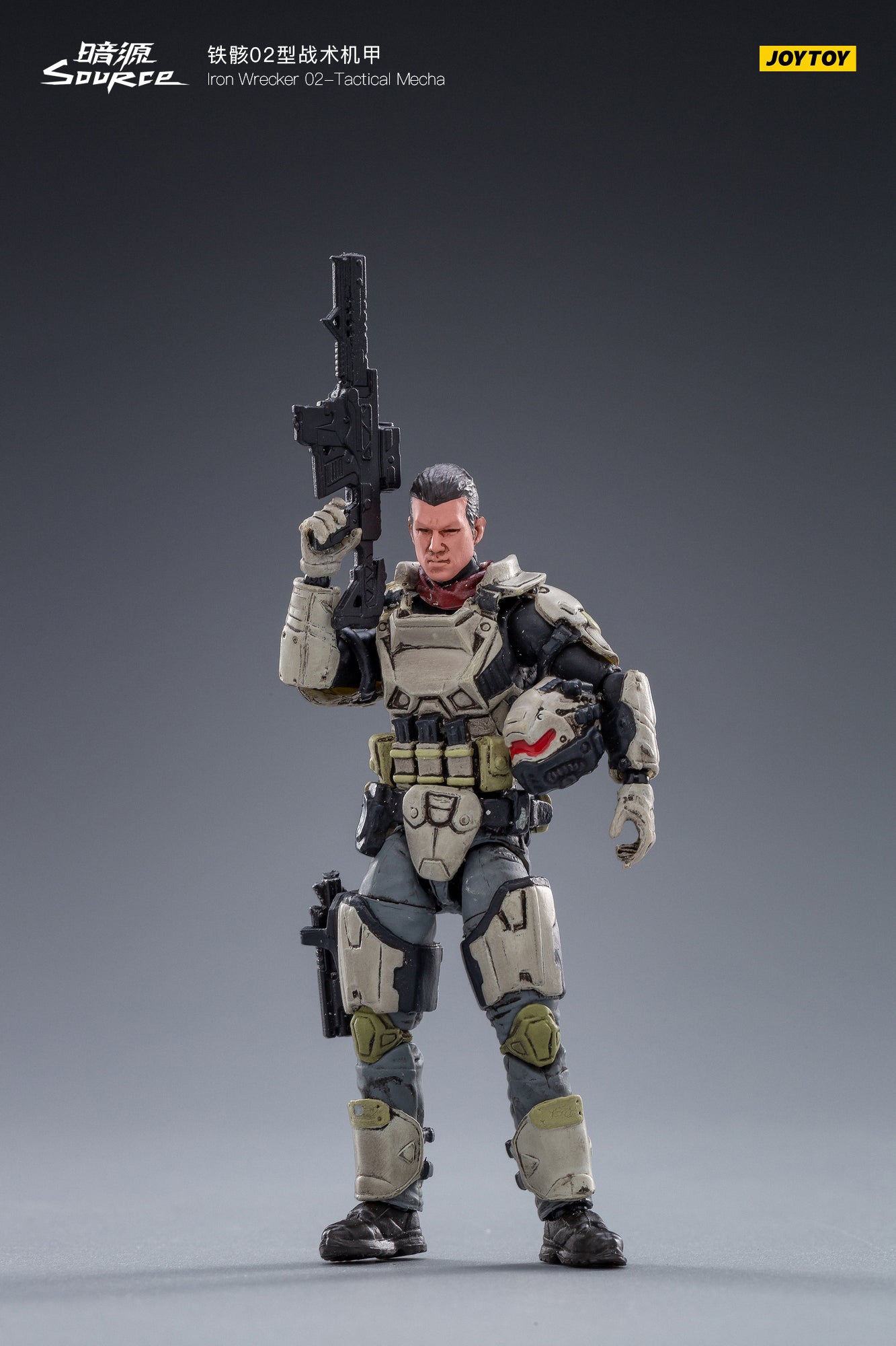 JOYTOY 1/25 Scale Iron Wrecker 02 Tactical Mecha Action Figure - Collectible Robot Model for Display & Battle Scenes | Perfect for Anime Fans & Military Toy Enthusiasts