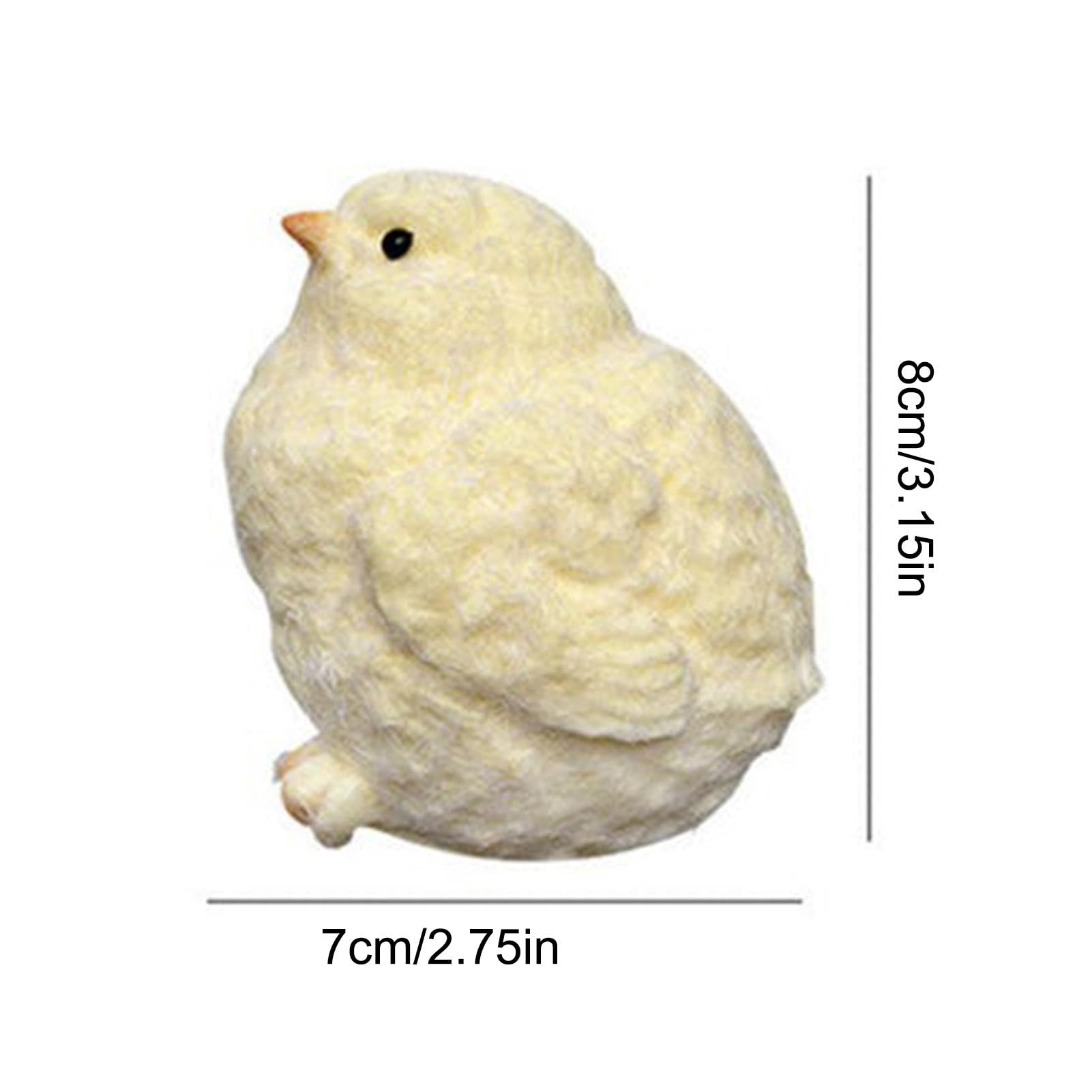 2 Pack Ultra Soft Chicken Squishy Toys - Cute Silicone Stress Relief Fidget Toys for Kids & Adults, Easter Gifts, Party Favors & Sensory Play (Perfect for Anxiety Relief, Classroom Rewards & Easter Basket Stuffers)