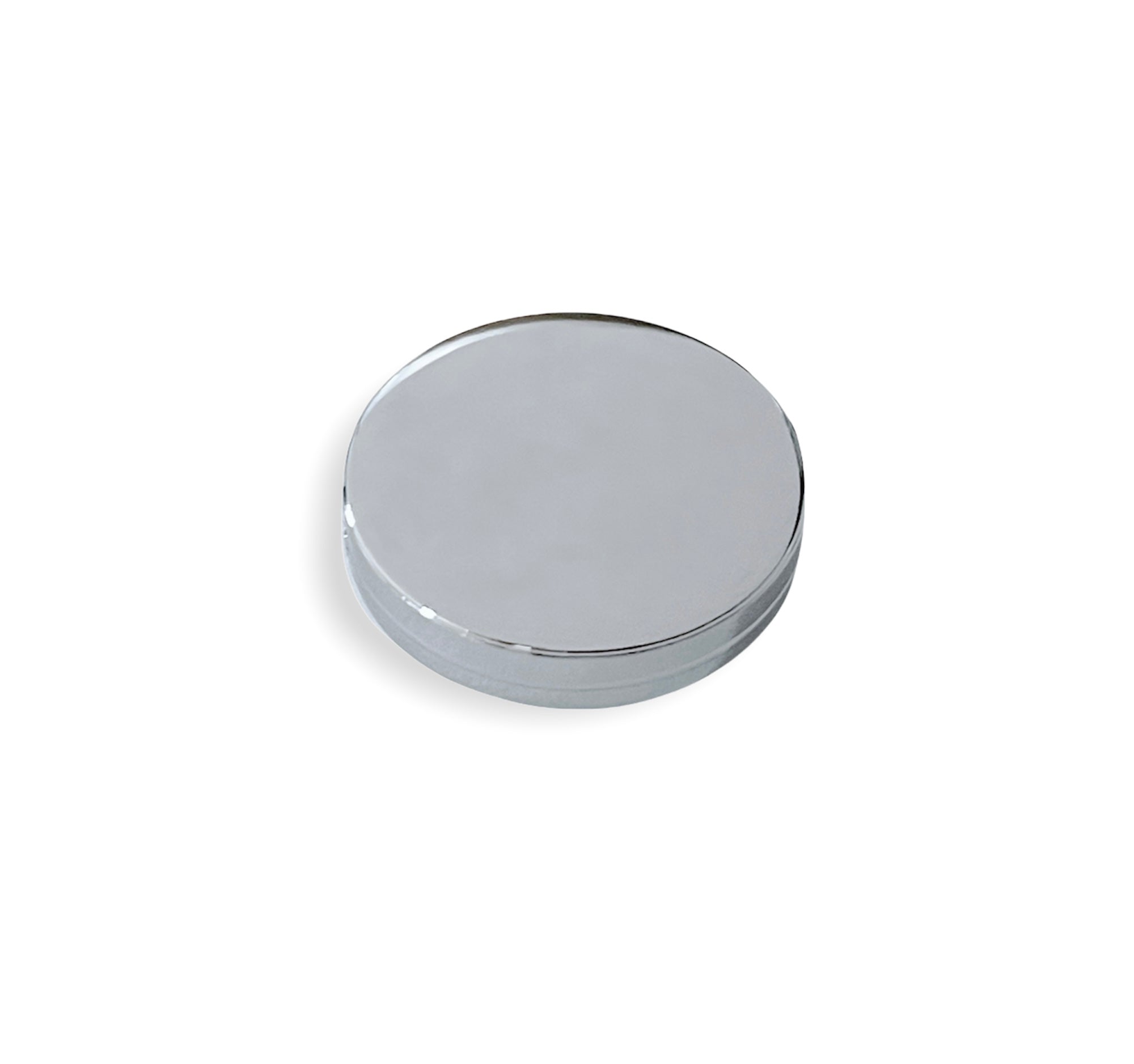 Stainless Steel Chrome Cap for Espresso Machine Portafilter Handle - Durable Replacement Part for Coffee Shops & Home Baristas