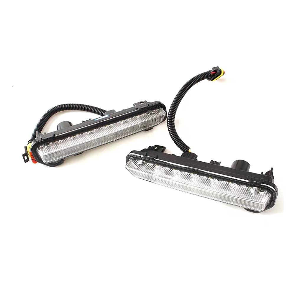 LED Daytime Running Lights with Yellow Turn Signals & 6000K Fog Lamp Kit for Toyota Raize 2020-2021 - DRL Fog Lights with Cover, Wiring Harness & Switch - Perfect for Night Driving & Off-Road Adventures