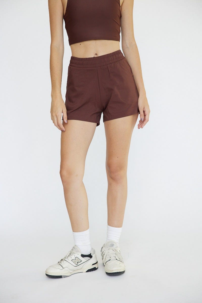 Colombier Men's Outdoor Shorts - Quick-Dry, Lightweight Hiking & Running Shorts for Men - Comfortable & Breathable - Perfect for Camping, Travel & Gym Workouts - Espresso Brown