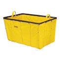 Best Value 8 Bushel Yellow Vinyl Basket Liners - Bulk Truck Liner for Farm, Garden & Harvest Storage - Durable Basket Covers for Produce Transport & Organization