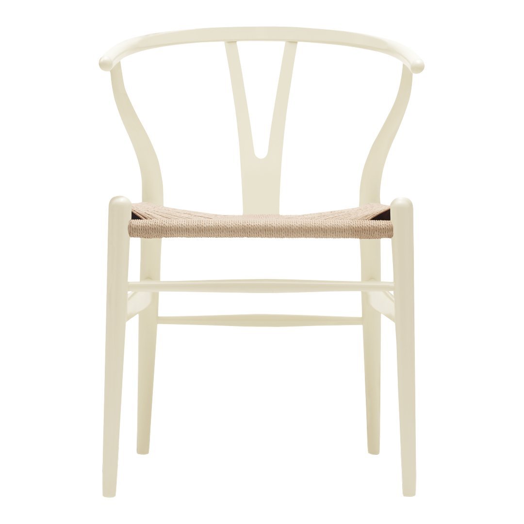 CH24 Wishbone Chair - Modern Scandinavian Dining Chair in Soft Colors | Perfect for Dining Rooms, Kitchens, and Home Offices